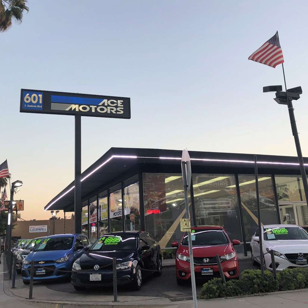 ACE Motors | 601 S Anaheim Blvd, Anaheim, CA 92805, USA | Phone: (714) 635-7300