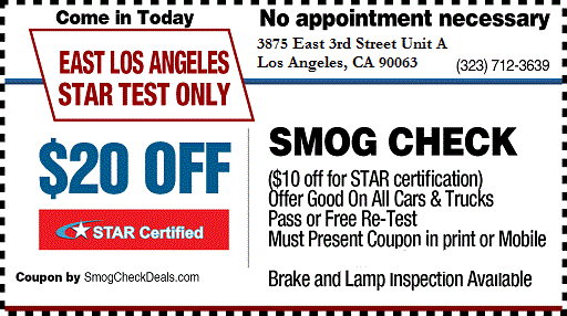 ABC Smog Check | 3875 E 3rd St, Los Angeles, CA 90063, USA | Phone: (323) 712-3639