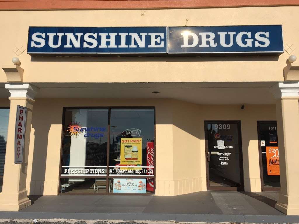 Sunshine Drugs At Shores | 9309 SE Maricamp Rd, Ocala, FL 34472 | Phone: (352) 680-9500