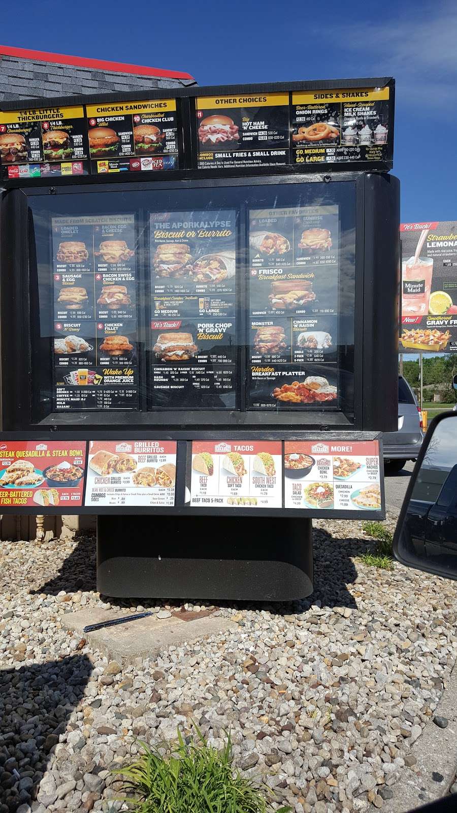 Hardees | 8015 S Meridian St, Indianapolis, IN 46217 | Phone: (317) 881-3414