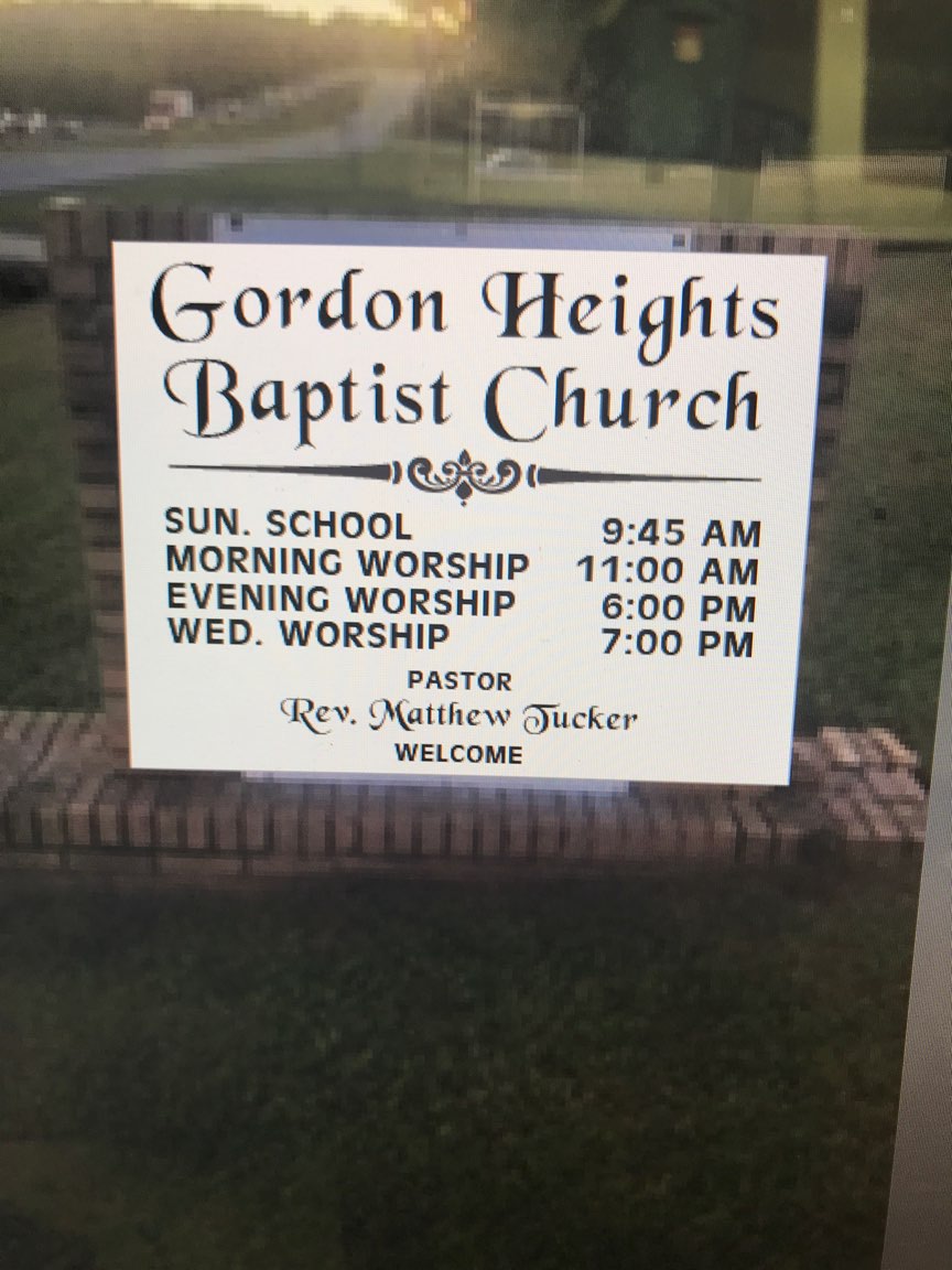 Gordon Heights independent Baptist Church | 510 NC-49, Concord, NC 28025 | Phone: (704) 782-1610