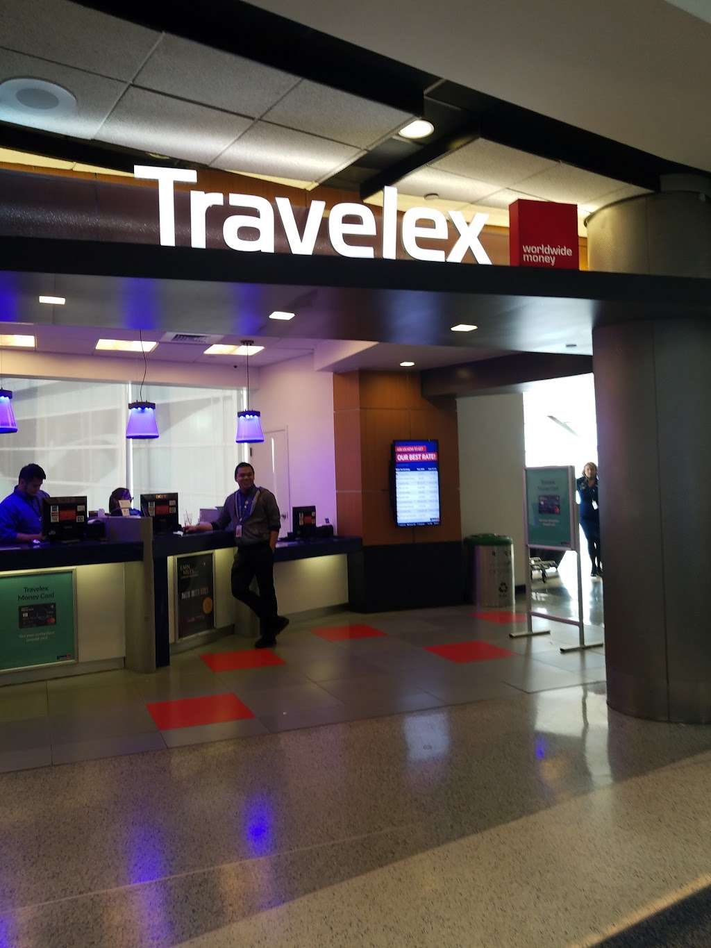 Travelex Currency Services | Terminal E, 3950 S Terminal Rd e12, Houston, TX 77032, USA | Phone: (281) 443-8636
