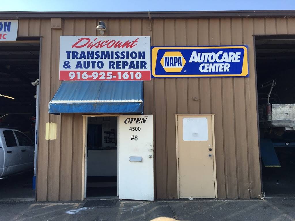 Discount Transmission And Auto Repair | 4500 Dry Creek Rd, Sacramento, CA 95838 | Phone: (916) 925-1610