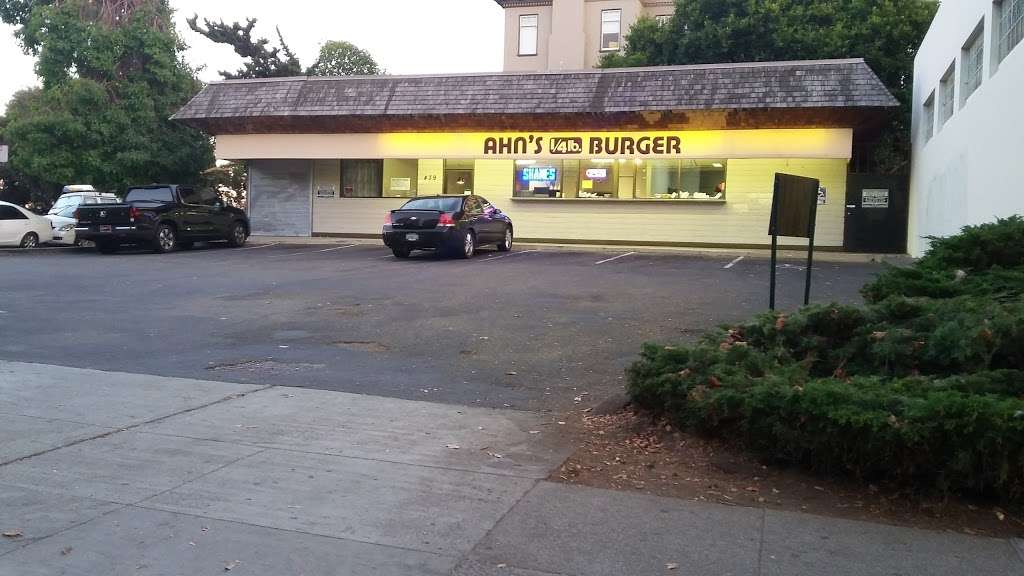 Ahns Quarter Pound Burger | 439 Grand Ave, Oakland, CA 94610, USA | Phone: (510) 763-4328