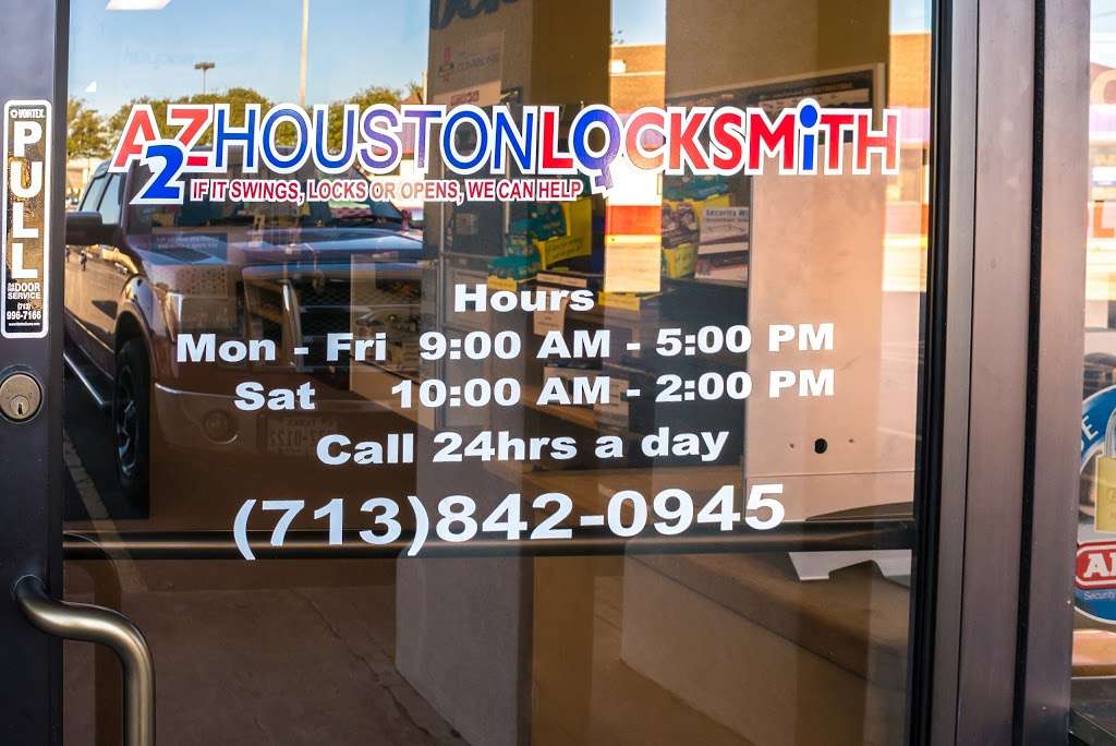 A2Z Houston Locksmith, LLC | 17346 Northwest Fwy, Houston, TX 77040, USA | Phone: (713) 842-0945