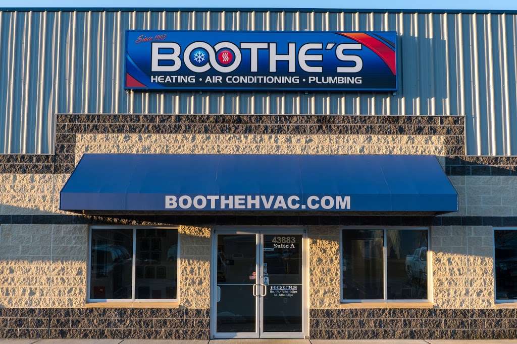 Boothes Heating, Air & Plumbing | 43883 Airport View Dr suite a, Hollywood, MD 20636, USA | Phone: (301) 373-4247