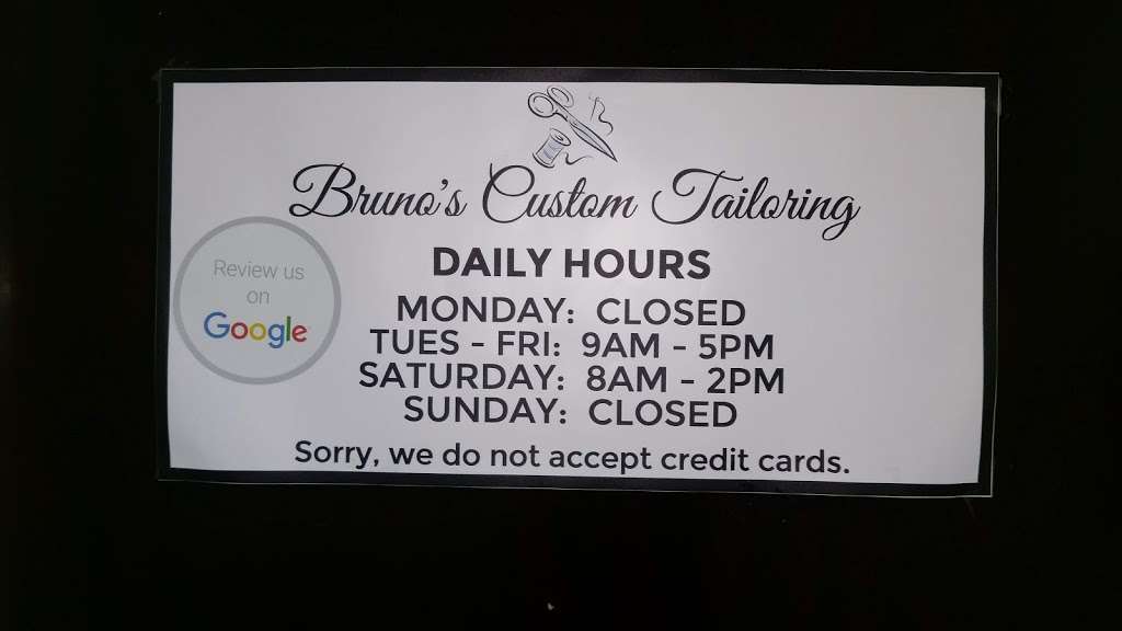 Brunos Custom Tailoring | 808 High Mountain Rd, Franklin Lakes, NJ 07417 | Phone: (201) 891-6484