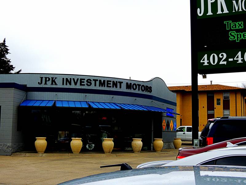 JPK Investment Motors | 2244 N Cotner Blvd, Lincoln, NE 68505, USA | Phone: (402) 466-7744