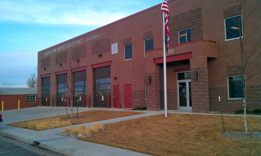 Hudson Fire Protection District Station 1 | 702 Cedar St, Hudson, CO 80642 | Phone: (303) 536-0161