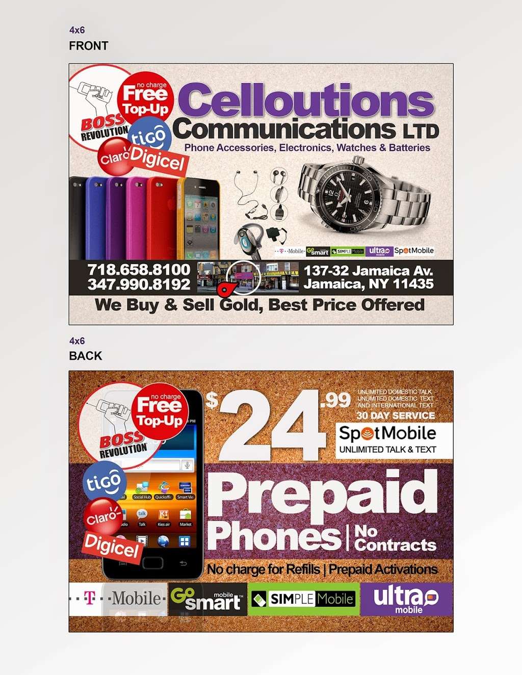 celloutions comm | 137-32 Jamaica Ave, Jamaica, NY 11435, USA | Phone: (718) 658-8100