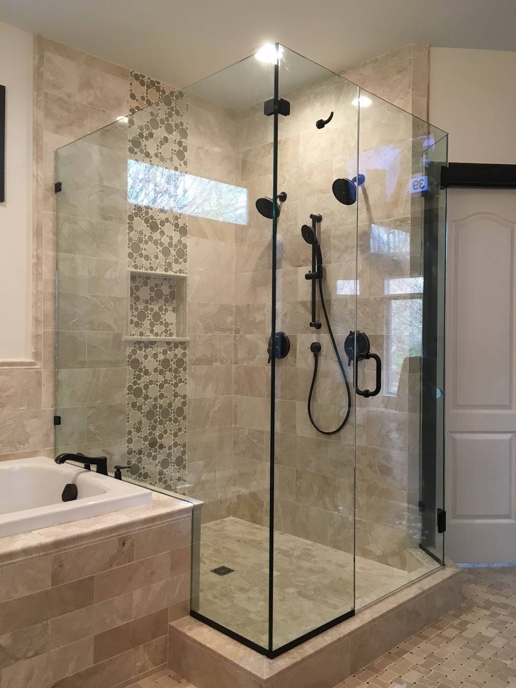 Frameless Shower Glass Doors, Custom Shower Glass, Enclosures Sh | 5719 Lee Hwy., Arlington, VA 22207 | Phone: (301) 576-2226