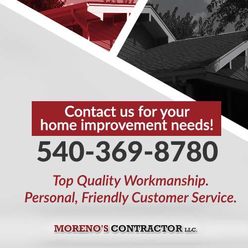 Morenos Contractor LLC. | 9410 Northeast Drive Suite A4, Fredericksburg, VA 22408 | Phone: (540) 369-8780