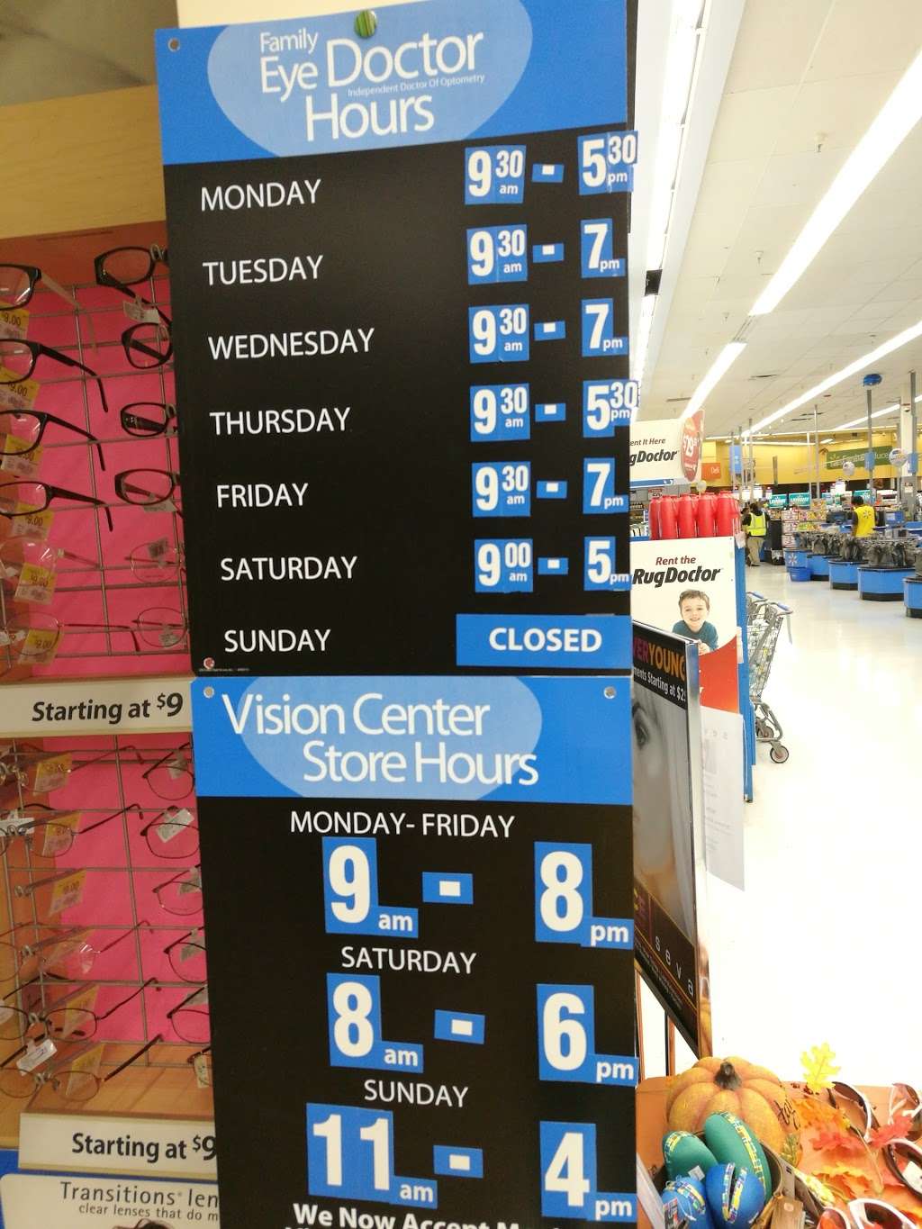 Walmart Vision & Glasses | 333 Main St, Tewksbury, MA 01876, USA | Phone: (978) 851-7257