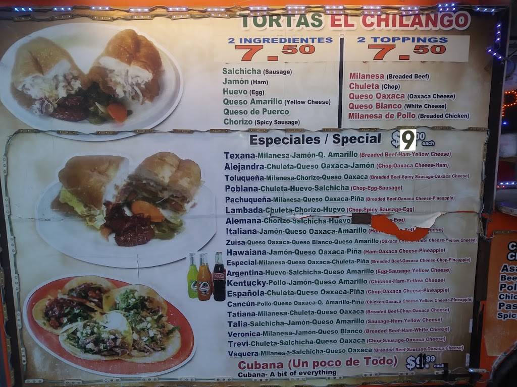 Tacos Y Tortas El Chilango | 989 Murfreesboro Pike, Nashville, TN 37217, USA | Phone: (615) 856-7318