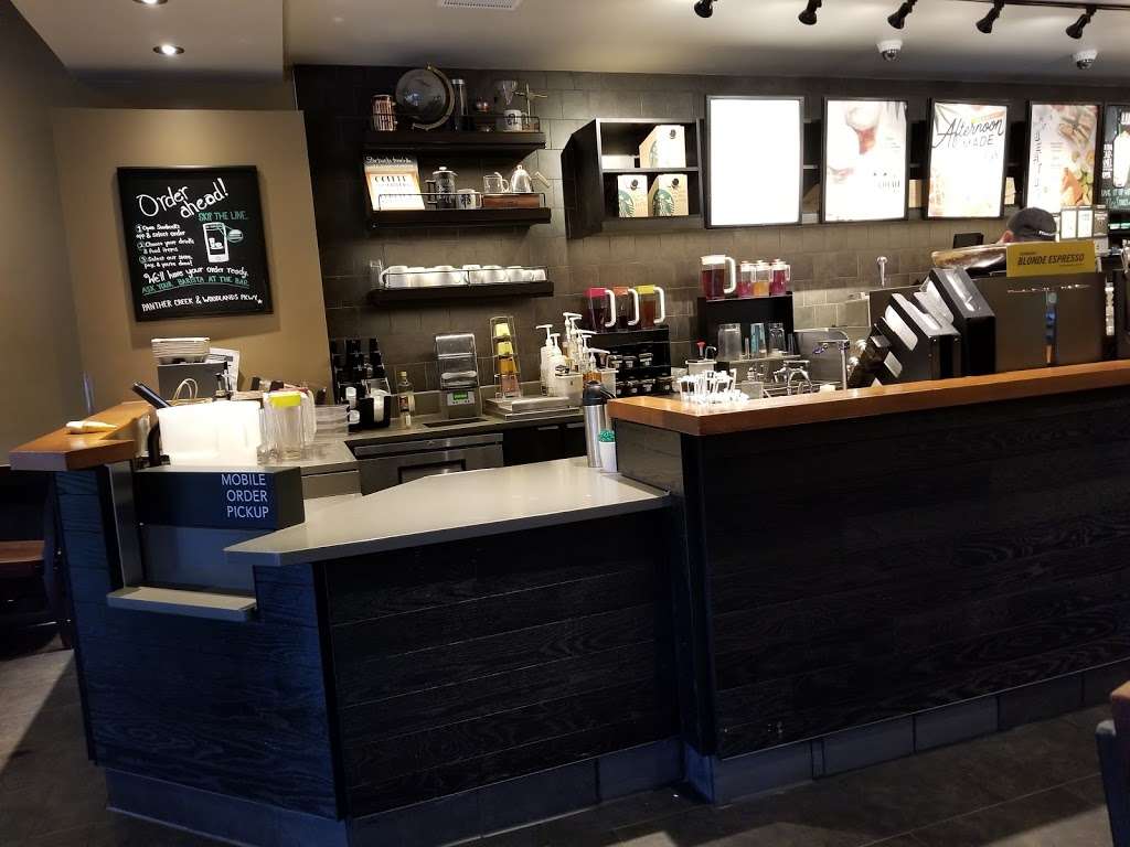 Starbucks | 4775 W Panther Creek Dr A-160, The Woodlands, TX 77381, USA | Phone: (281) 419-6758