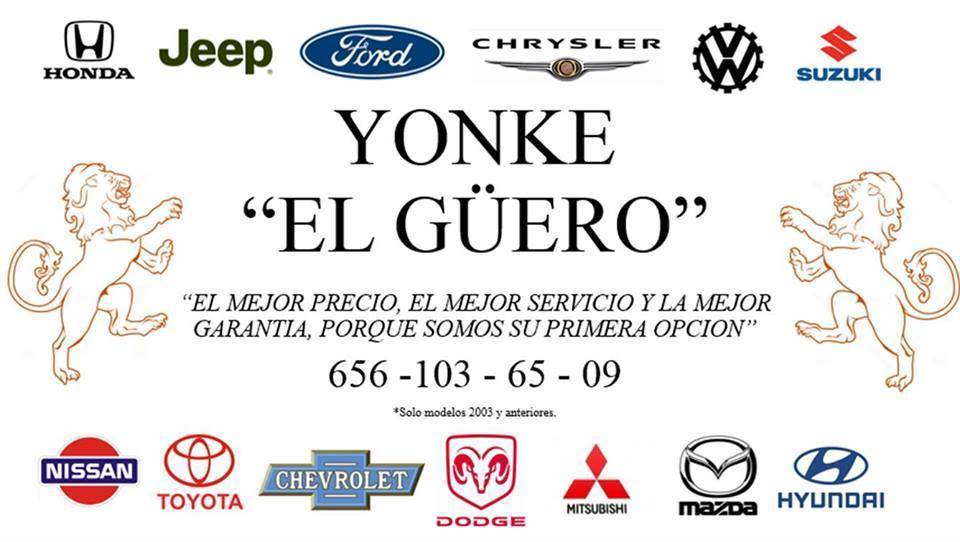 YONKE EL GÜERO/RBARM | 32290, Calcopirita # 724, Libertad, 32290 Cd Juárez, Chih., Mexico | Phone: 656 103 6509