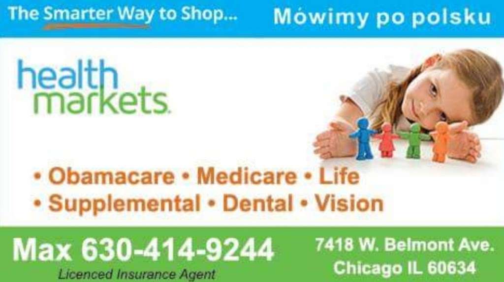 HealthMarkets Insurance: Maxymilian Robert Bujalski | 7418 W Belmont Ave, Chicago, IL 60634, USA | Phone: (630) 414-9244