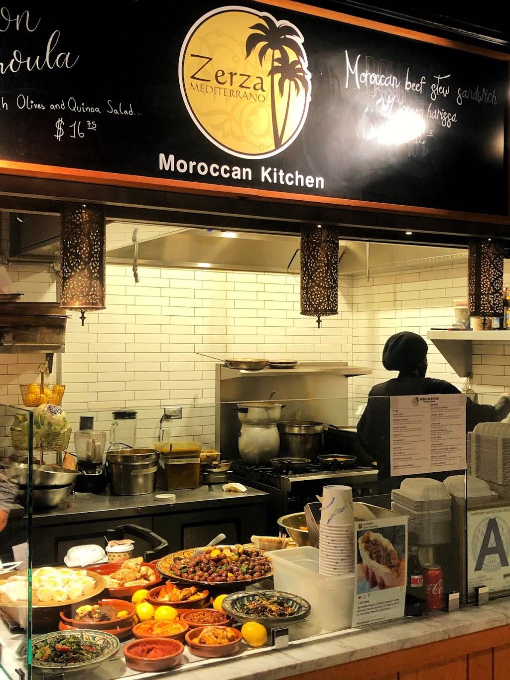 Zerza Moroccan Kitchen | 88 Essex Street (Essex, Market Stall Number 20, New York, NY 10002, USA | Phone: (212) 529-8250