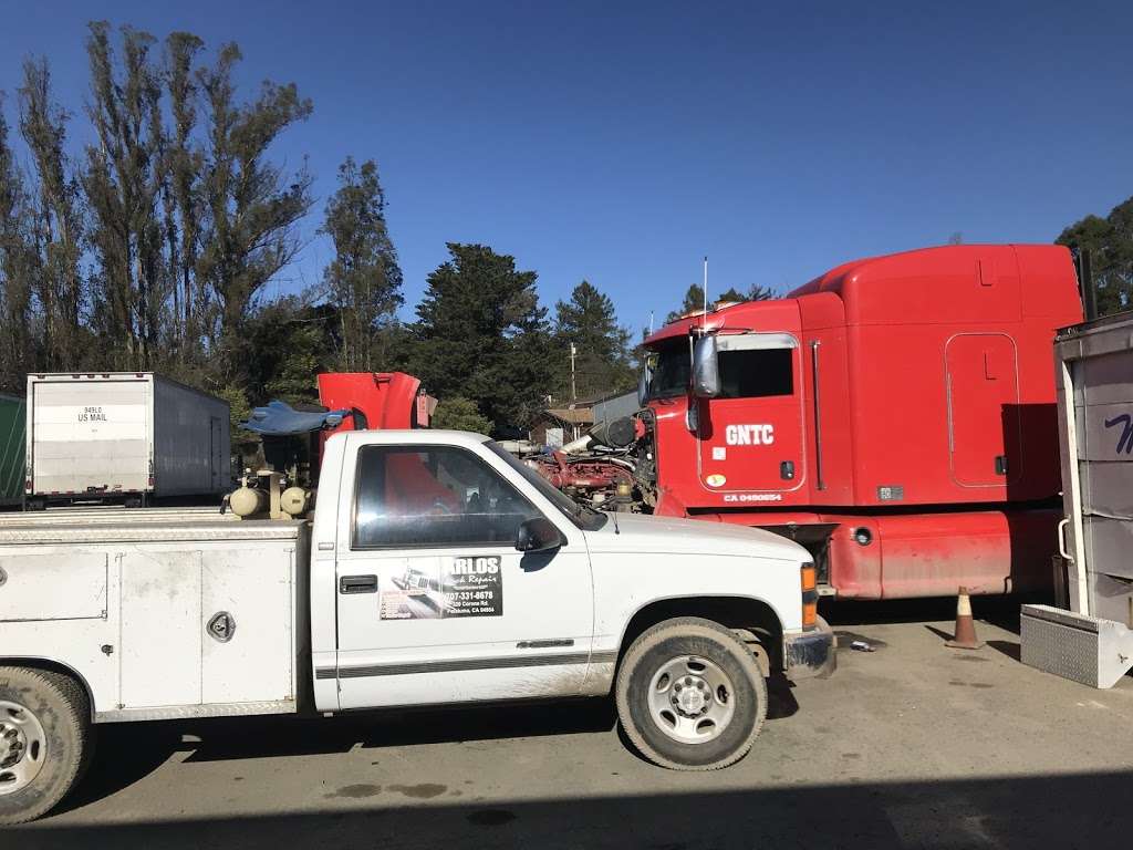 Carlos road service diesel mechanic | 100 Old Adobe Rd, Penngrove, CA 94951, USA | Phone: (707) 331-8678