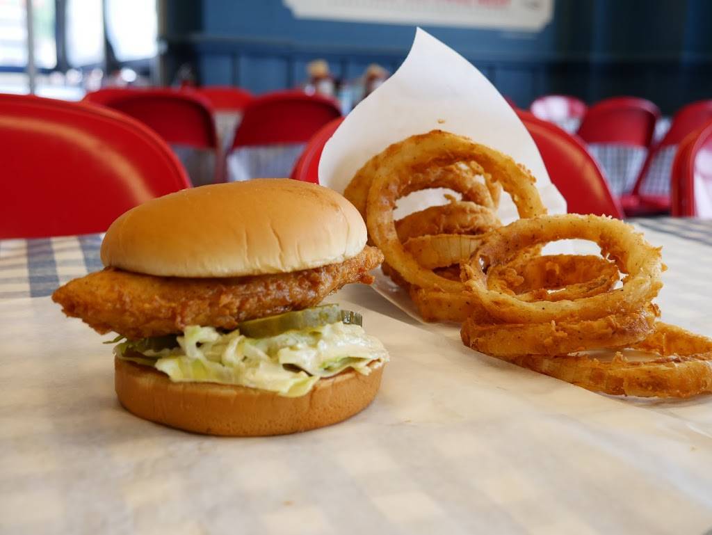 Mighty Fine Burgers, Fries and Shakes | 5601 Brodie Ln #1300, Sunset Valley, TX 78745, USA | Phone: (512) 735-2800