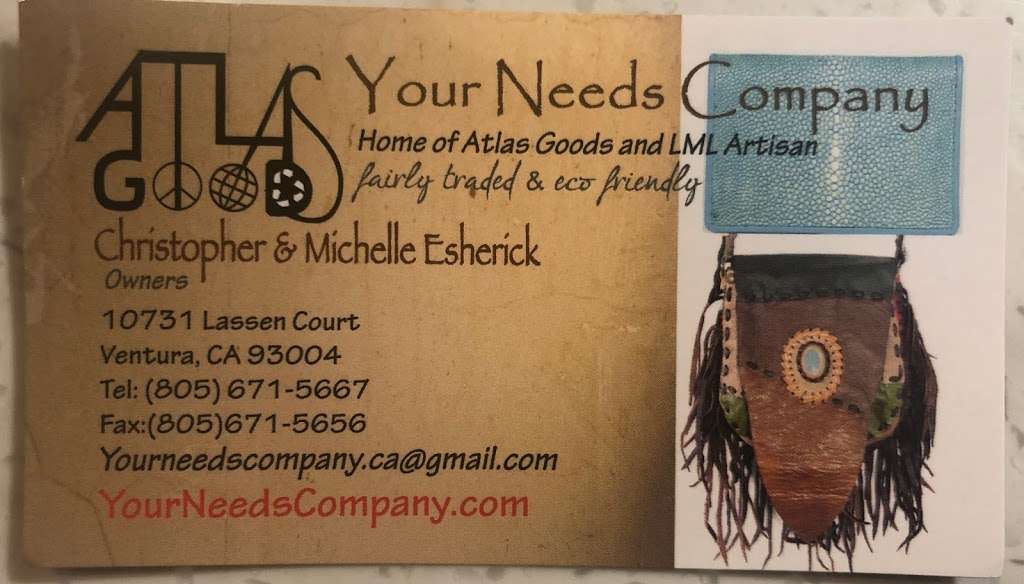 Your Needs Co | 10731 Lassen Ct, Ventura, CA 93004, USA | Phone: (805) 671-5667