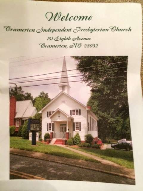 Cramerton Independent Presbyterian Church | 151 8th Ave, Cramerton, NC 28032, USA | Phone: (704) 824-3889