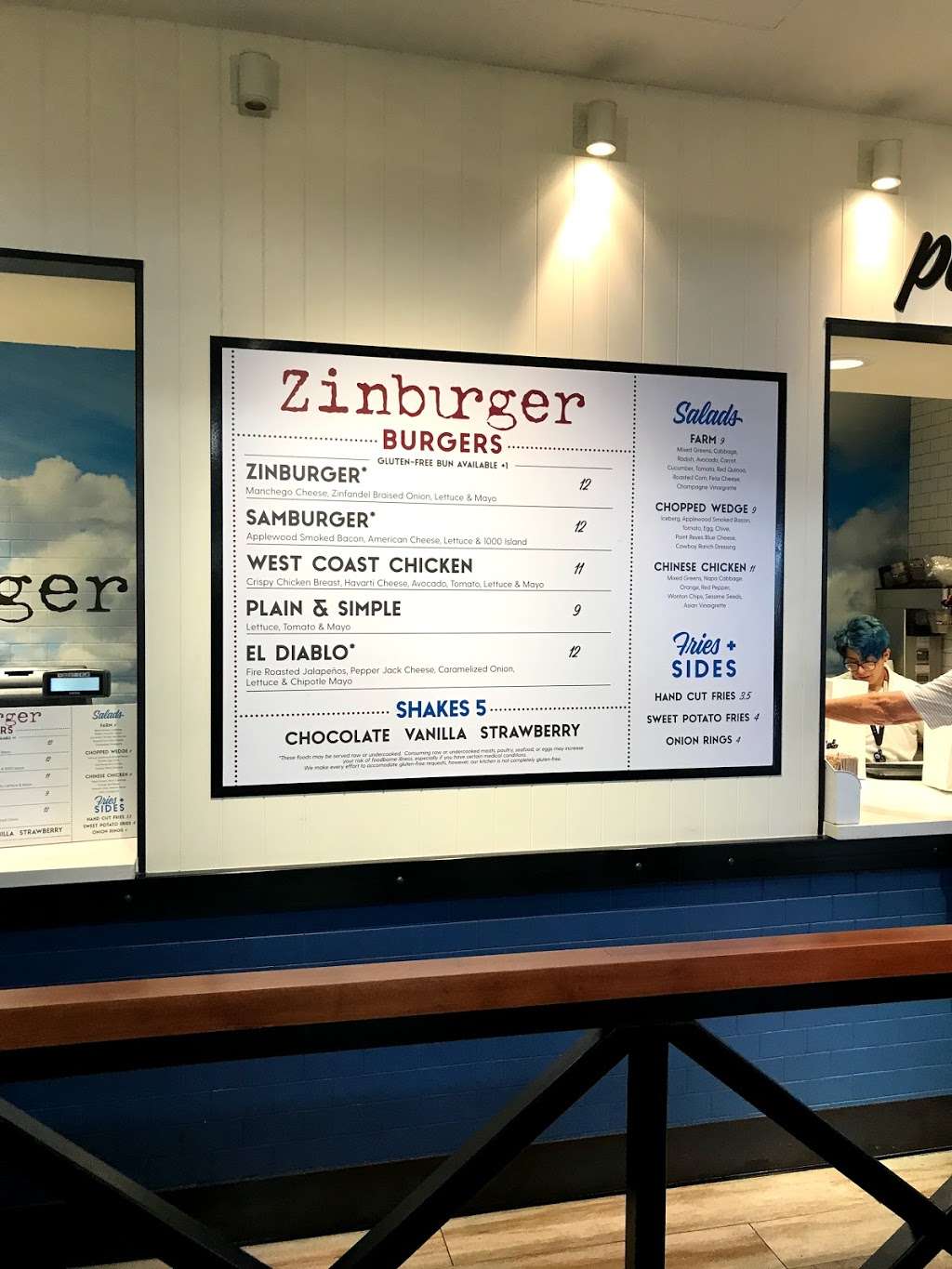 Zinburger | Terminal 4, 3400 E Sky Harbor Blvd, Phoenix, AZ 85034, USA