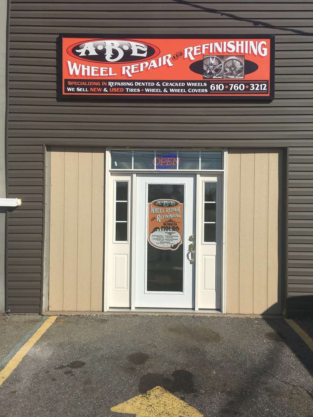 Abe Wheel Repair | 4315 PA-309, Schnecksville, PA 18078 | Phone: (610) 760-3212