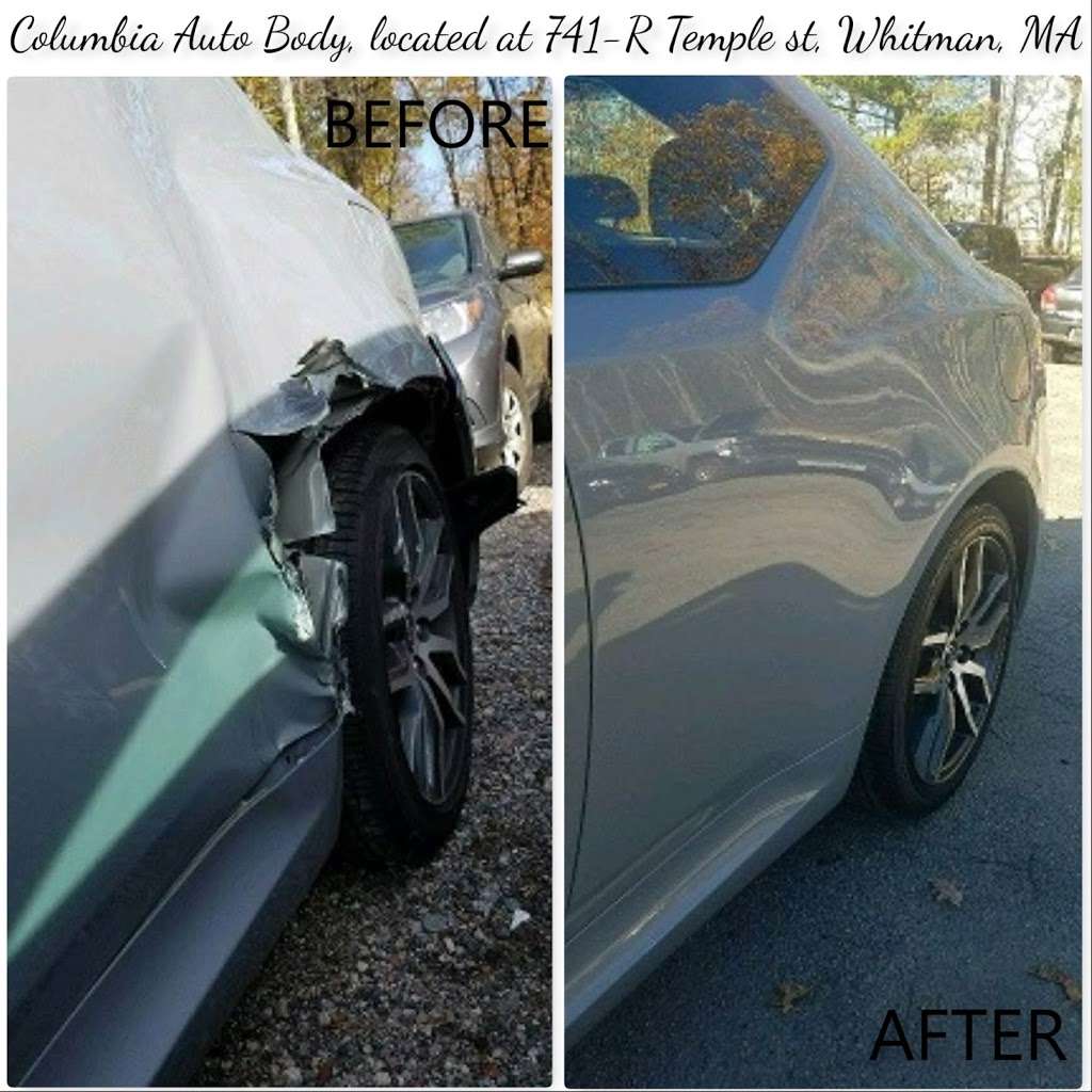 Columbia Auto Body | 741-R Temple St, Whitman, MA 02382, USA | Phone: (339) 469-2689