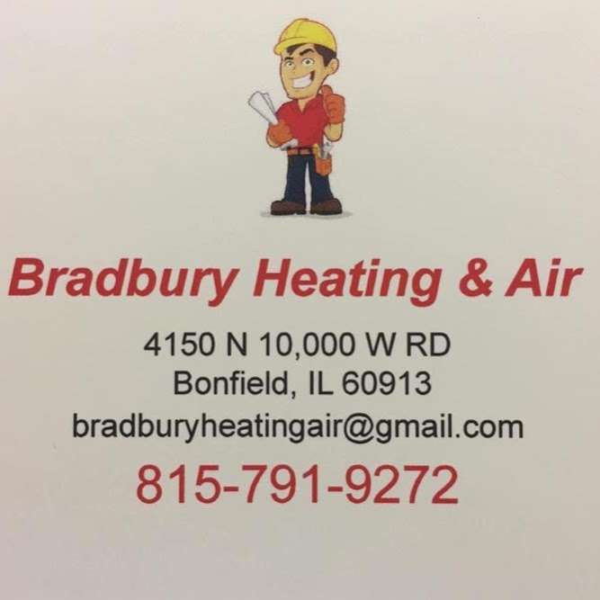 Bradbury Heating & Air | 4150 N 10000W Rd, Bonfield, IL 60913, USA | Phone: (815) 791-9272