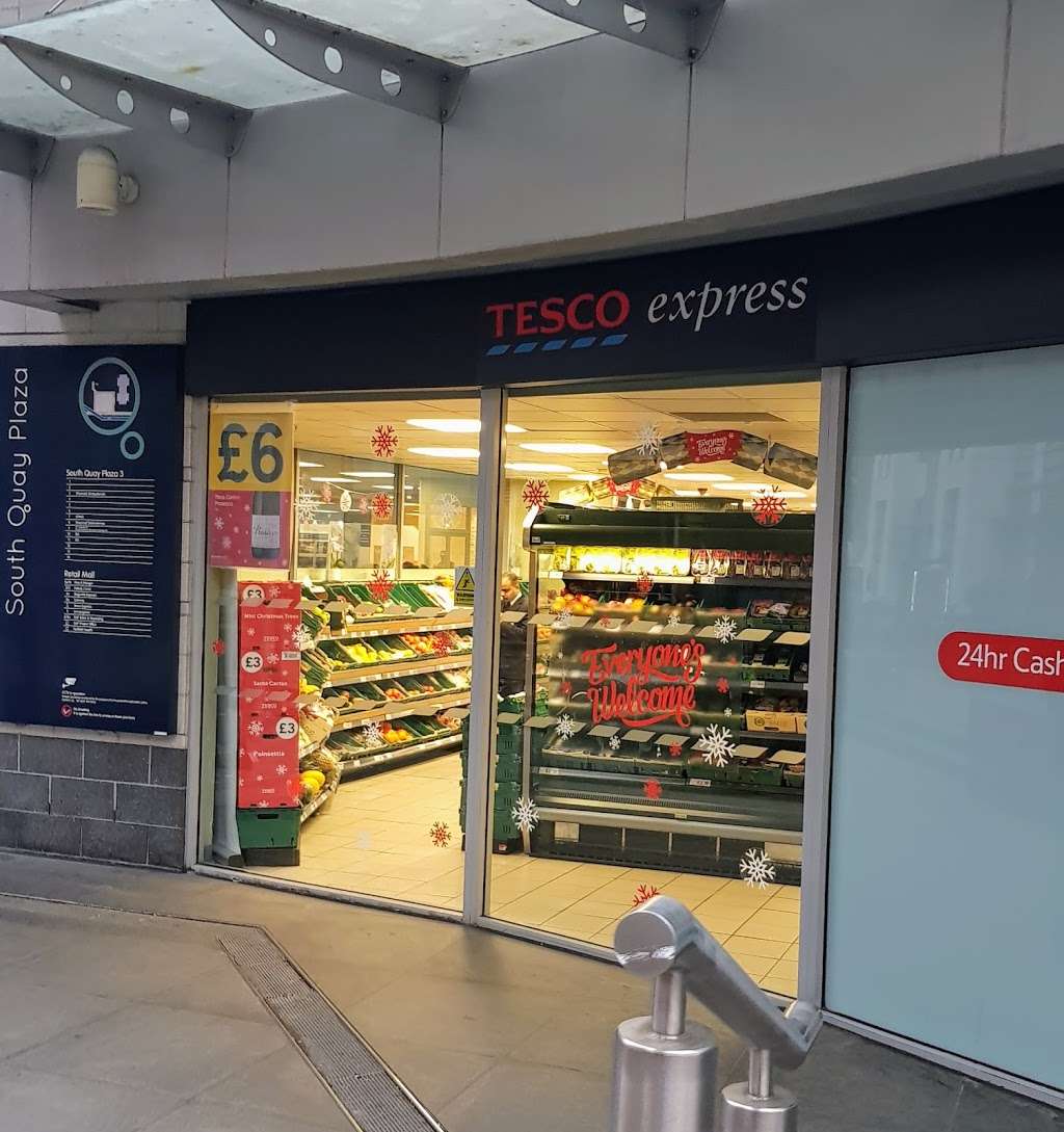 Tesco Express | South Quay Plaza, Isle of Dogs, London E14 9SH, UK | Phone: 0345 610 2734