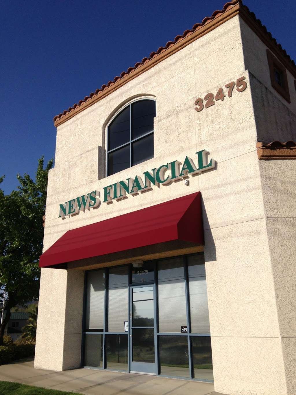 News Financial & Insurance Services | 32475 Clinton Keith Rd Suite 101, Wildomar, CA 92595, USA | Phone: (951) 609-1500