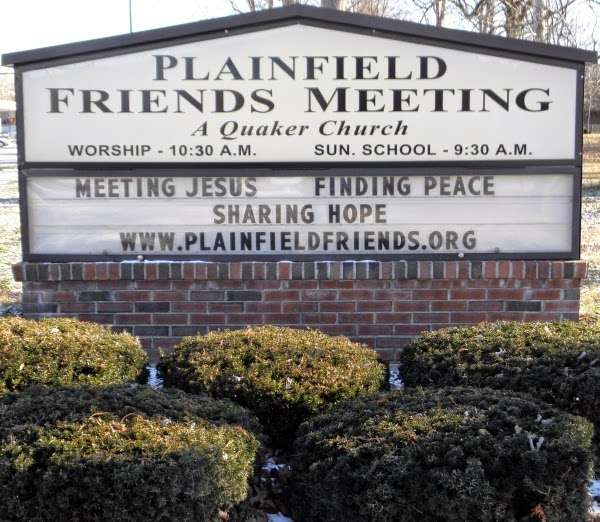 Plainfield Friends Meeting | 105 S East St, Plainfield, IN 46168, USA | Phone: (317) 839-6490