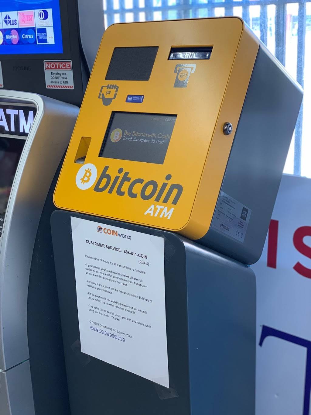 COINworKs Bitcoin ATM Oakland | 3750 International Blvd, Oakland, CA 94601, USA | Phone: (888) 811-2646