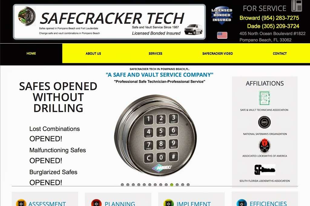 Safecracker Tech | 405 N Ocean Blvd #1822, Pompano Beach, FL 33062, USA | Phone: (954) 283-7275