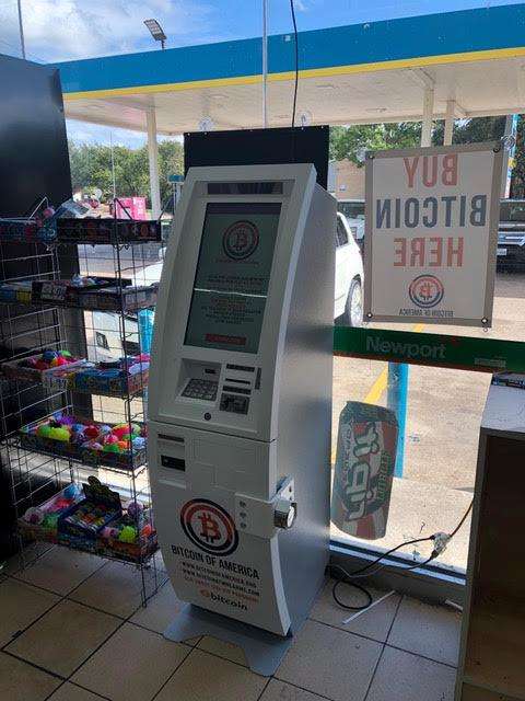 how to use bitcoin of america atm