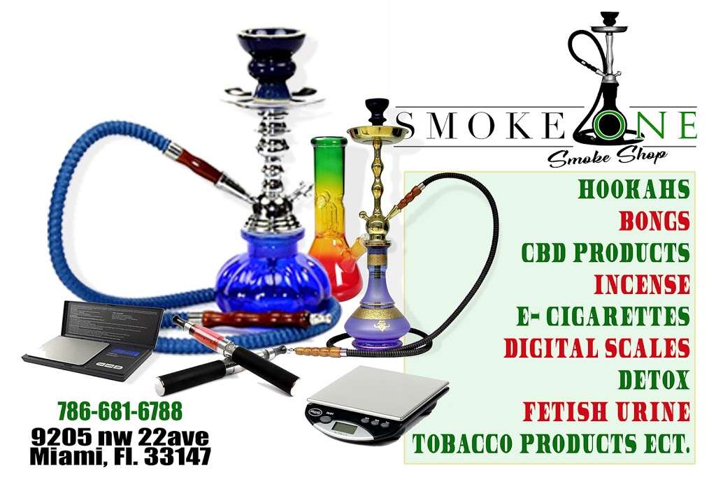 Smoke One Smoke Shop Inc. | 9205 NW 22nd Ave, Miami, FL 33147, USA | Phone: (786) 542-5666