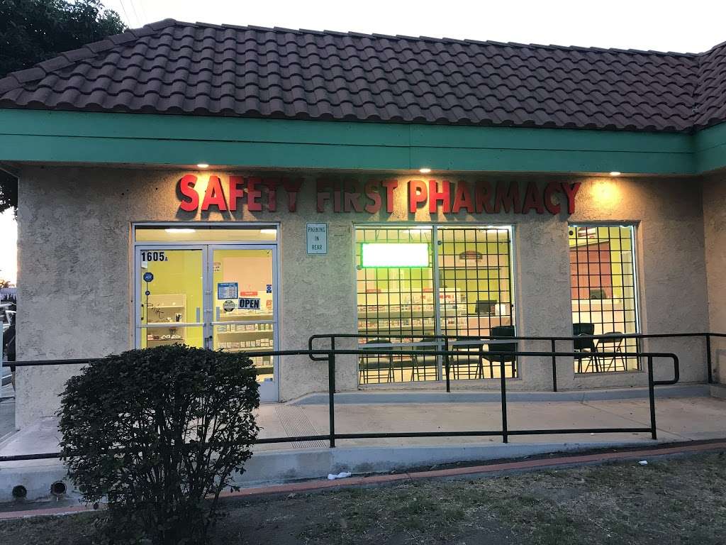 Safety First Pharmacy | 1605 W 1st St Ste A, Santa Ana, CA 92703, USA | Phone: (714) 486-3708