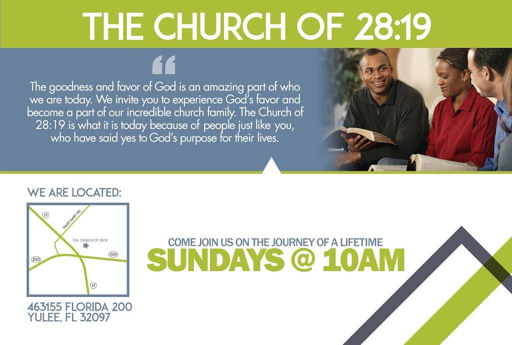The Church of 28:19 | 2973 Edgewood Ave W, Jacksonville, FL 32209, USA | Phone: (904) 438-2700