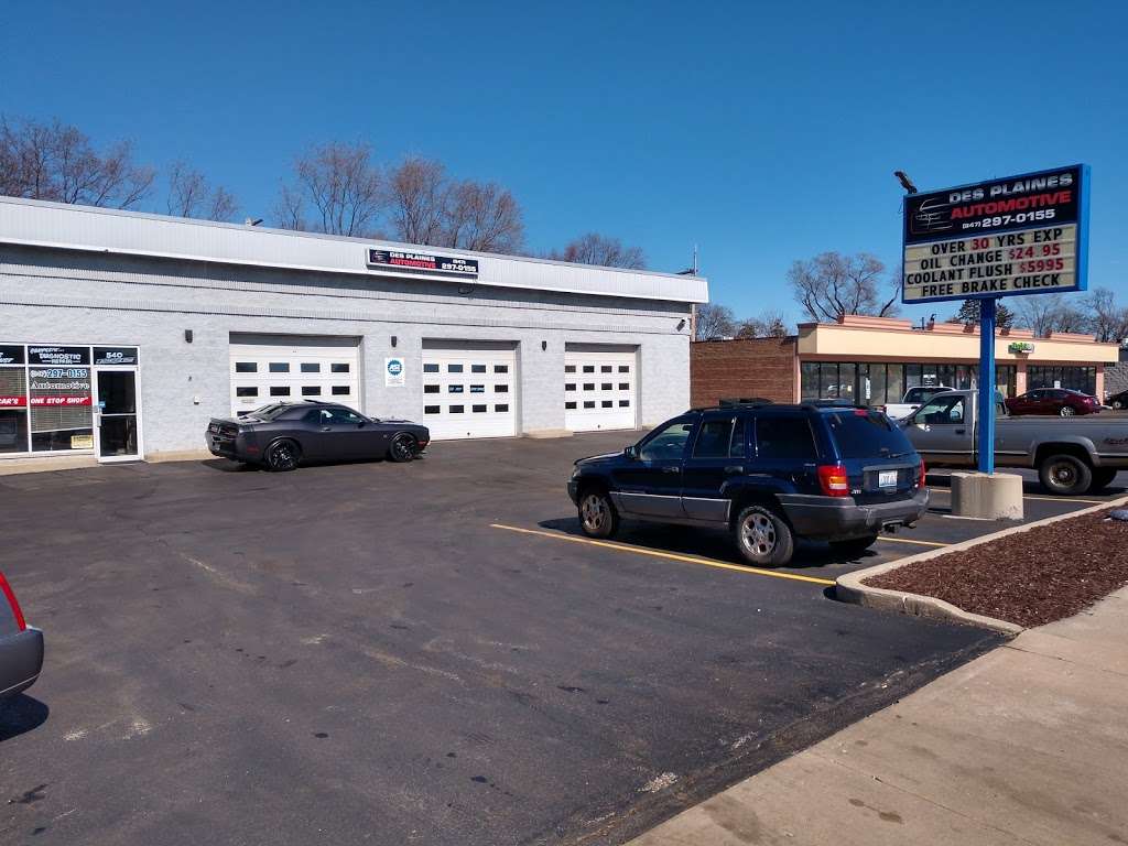 Des Plaines Automotive | 540 E Algonquin Rd, Des Plaines, IL 60016, USA | Phone: (847) 297-0155