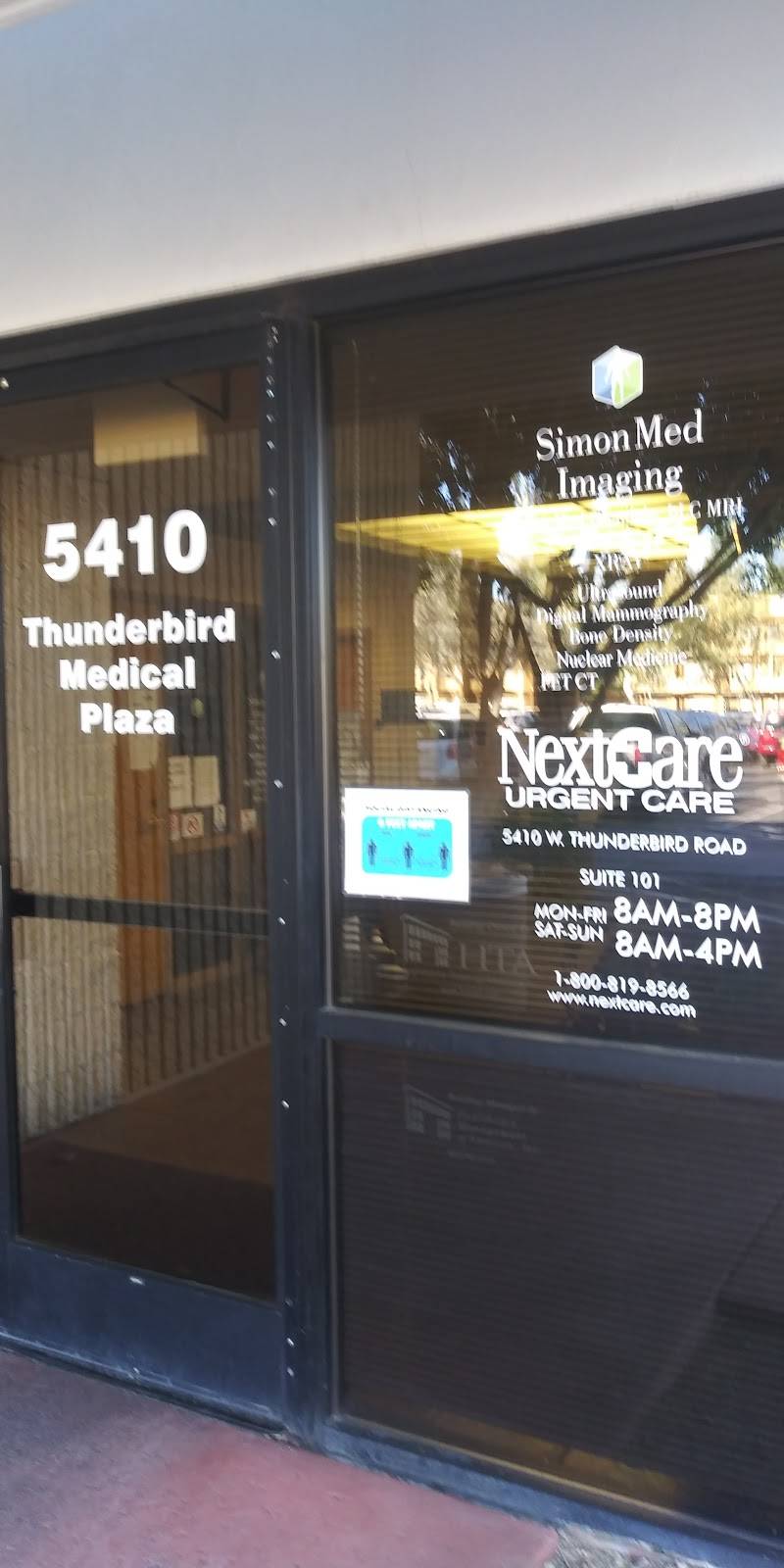 SimonMed Imaging - Thunderbird | 5410 W Thunderbird Rd Ste 100, Glendale, AZ 85306, USA | Phone: (602) 682-5000