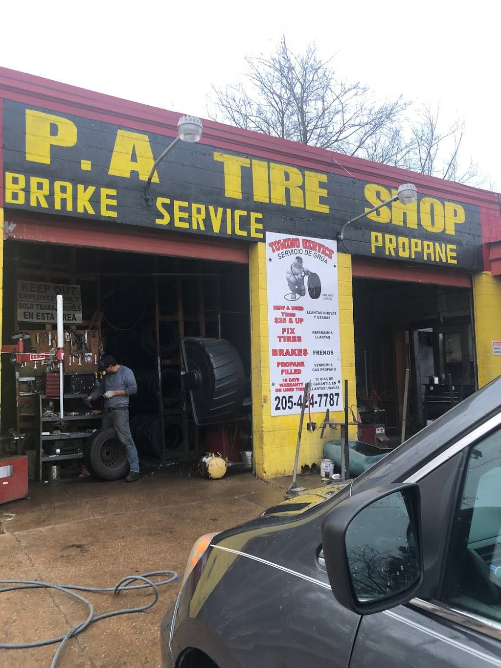 Pa tire shop llc | 3404 9th Ave N, Bessemer, AL 35020, USA | Phone: (205) 424-7787