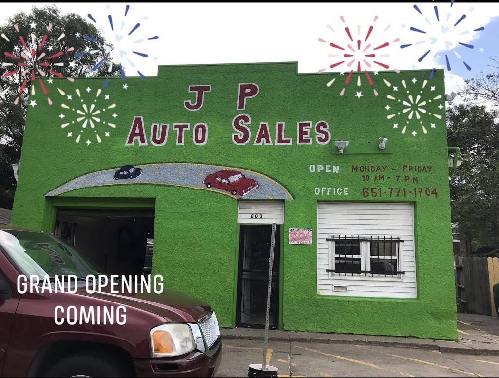 JP Auto Sales | 803 Earl St, St Paul, MN 55106, USA | Phone: (651) 771-1704