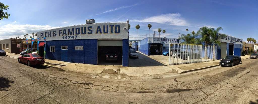 Rich & Famous Auto Tops Inc | 14747 Bessemer St, Van Nuys, CA 91411, USA | Phone: (818) 782-4161