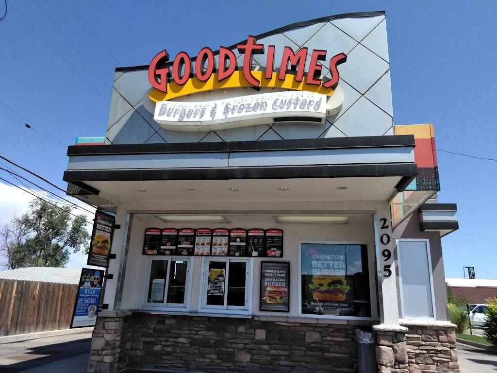 Good Times Burgers & Frozen Custard | 2095 S Broadway, Denver, CO 80210, USA | Phone: (303) 744-9711