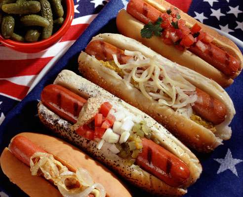 the best hot dog | 1710 Chalk Hill Rd, Dallas, TX 75212, USA | Phone: (817) 841-2513