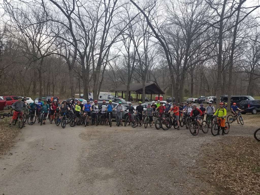 Wyco west mountain bike trailhead | Shelter House 14 Access Rd, Kansas City, KS 66109