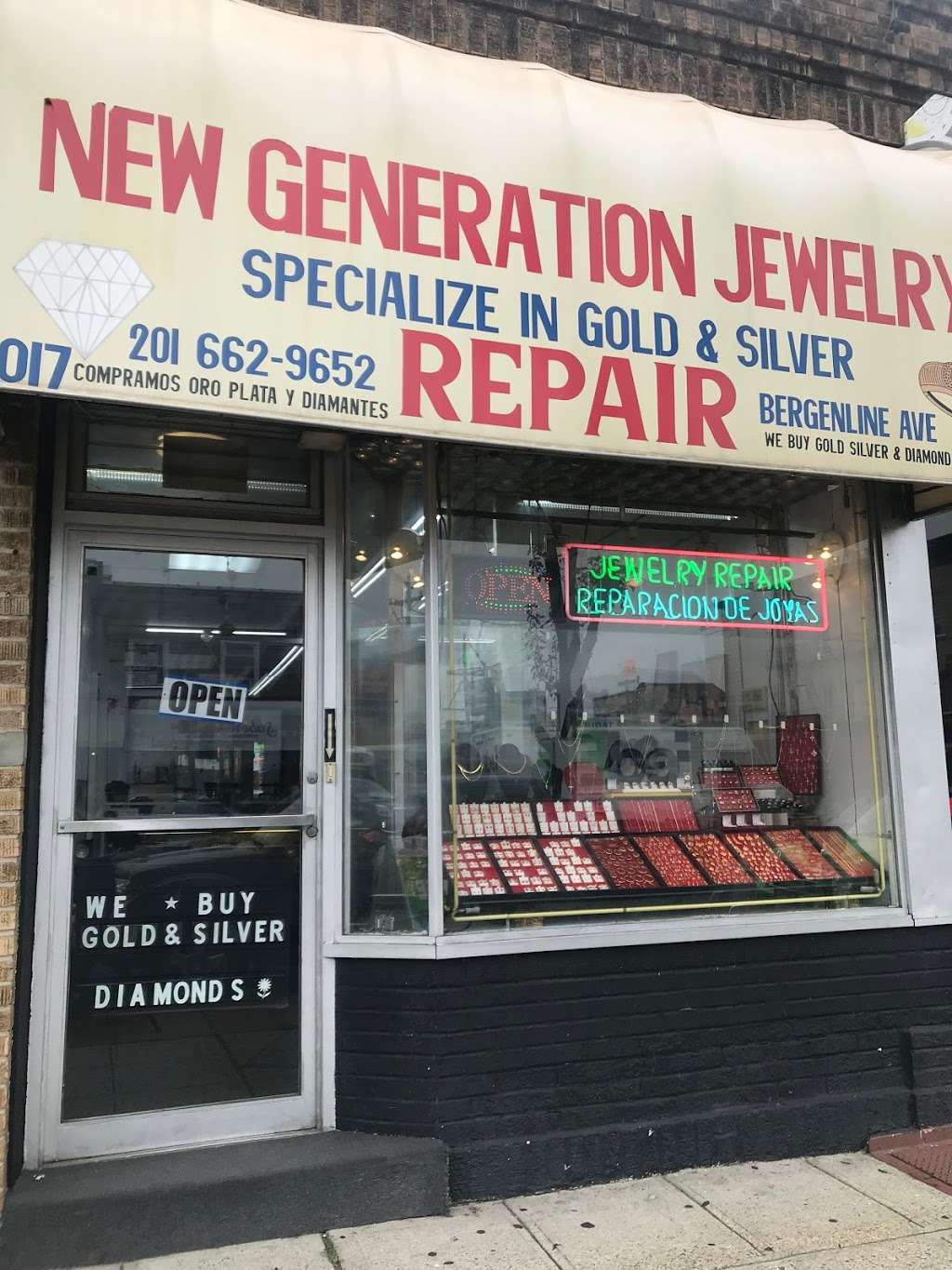 New Generation Jewelry | 7017 Bergenline Ave, North Bergen, NJ 07047, USA | Phone: (201) 662-9652