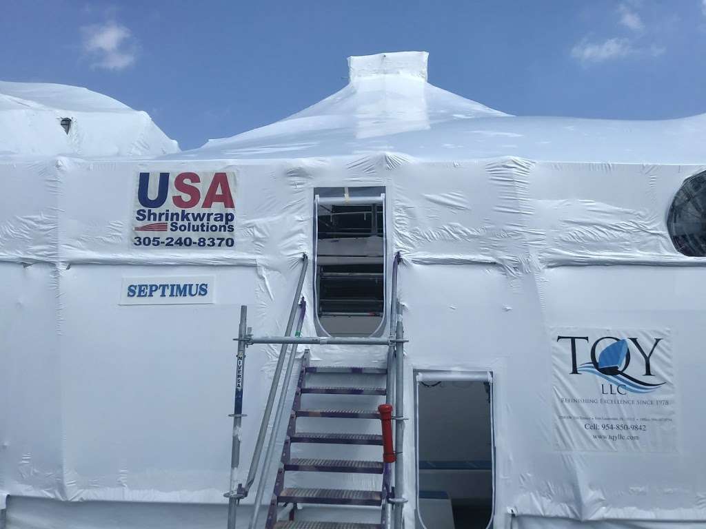 USA Boat Shrinkwrap Solutions and Scaffolding | 750 NE 7th Ave, Dania Beach, FL 33004, USA | Phone: (954) 616-5810