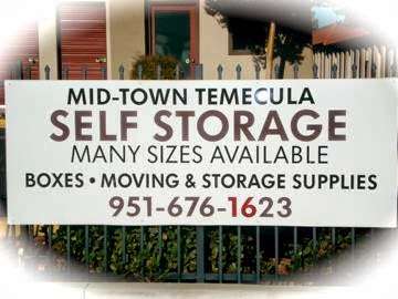 Midtown Temecula Self Storage (Storage, Self Storage, Boxes, Mov | 27560 Jefferson Ave, Temecula, CA 92590, USA | Phone: (951) 676-1623